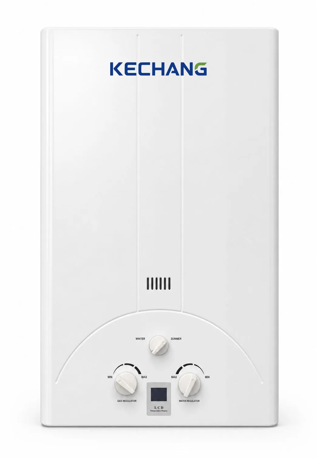 6-20L Compact Tankless LPG/NG Gas Water Heater, front product view, gallery image 1