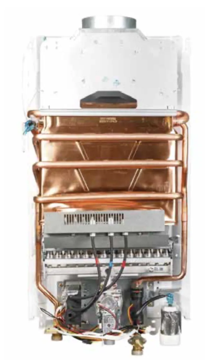 10L LPG digital LCD tankless gas water heater product detail view