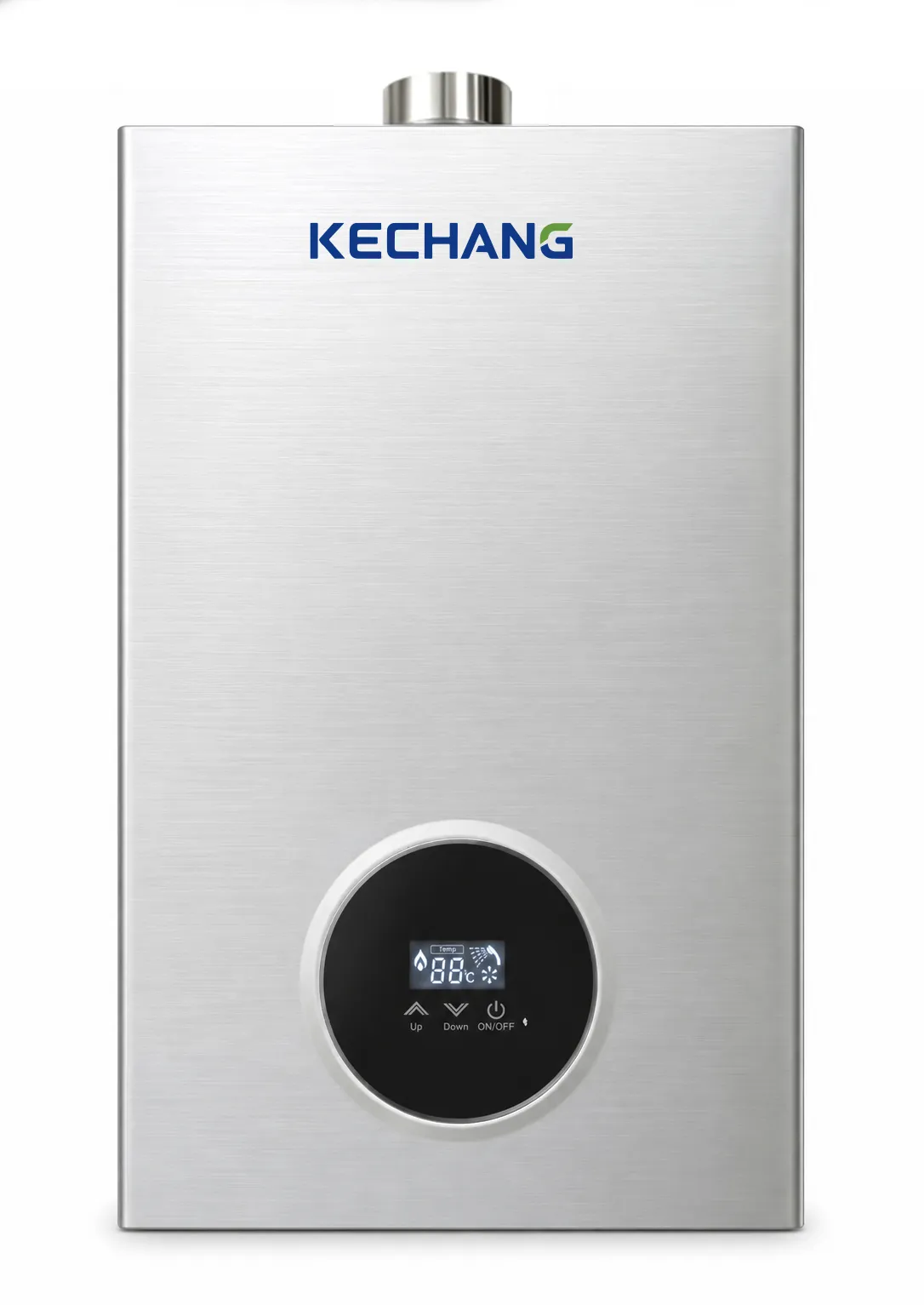 7-12L Forced Exhaust LCD Gas Water Heater, product detail view, gallery image 2