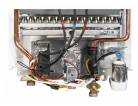 10L LPG digital LCD tankless gas water heater LCD display detail