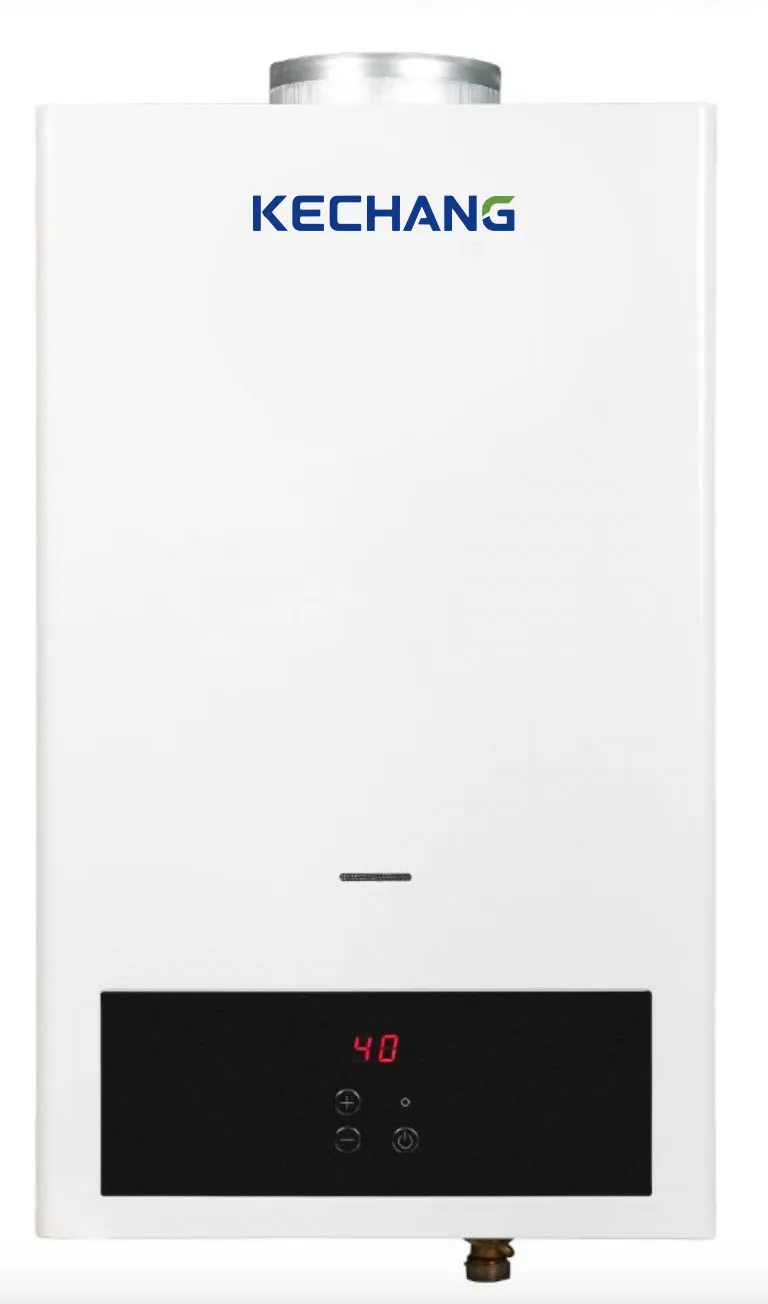 10L LPG Digital LCD Tankless Gas Water Heater with LCD Temperature Display, front product view, gallery image 1