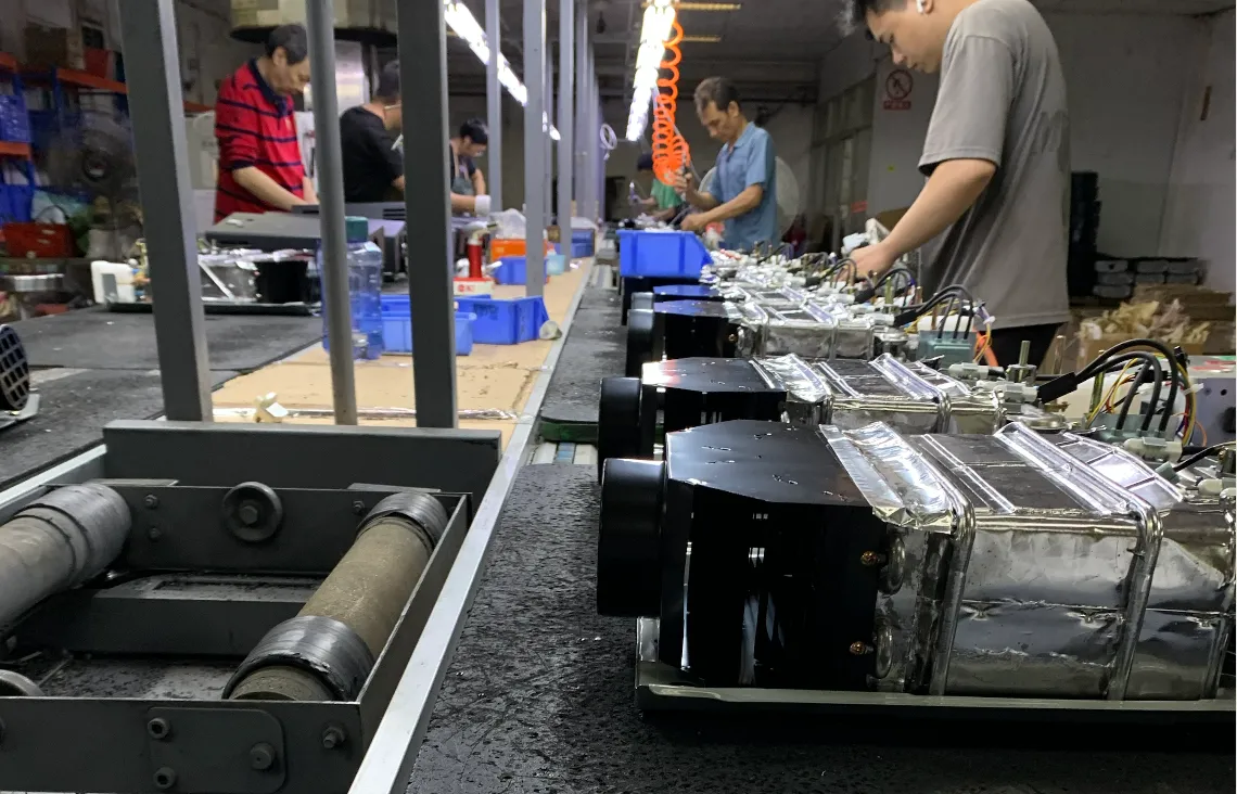 Kechang gas water heater production line