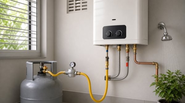 LPG gas water heater and outdoor tankless selection