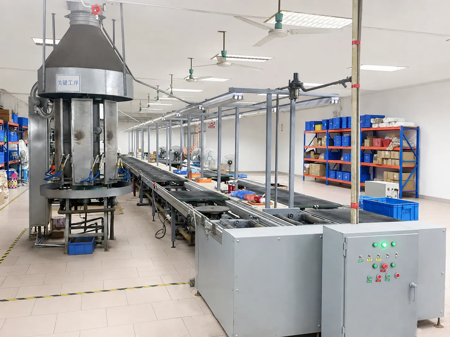 Kechang gas water heater production line